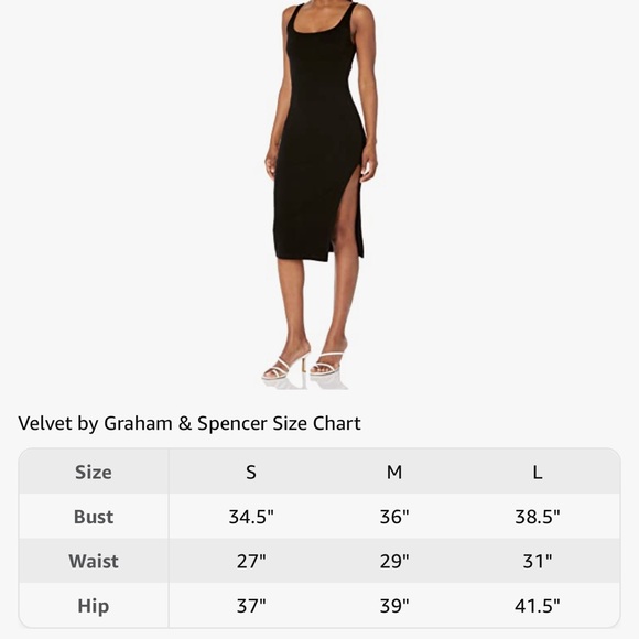 Velvet by Graham & Spencer Ashanti Midi Tank Dres - Picture 3 of 6